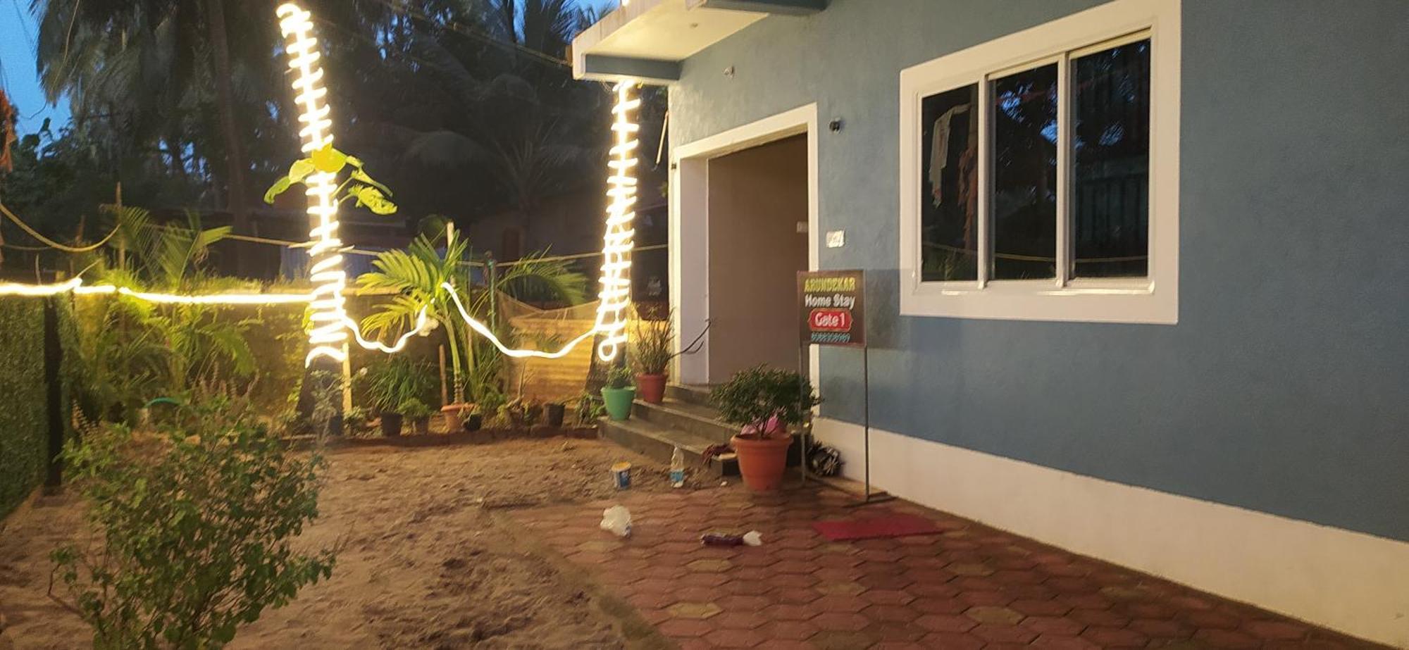Arundekar Home Stay In Beach Side Ac Room Гокарна Экстерьер фото